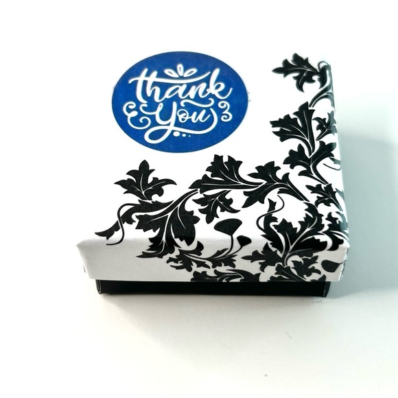 Murano Glass Charm Bead Sterling Silver Blue Glass - Picture 5 of 6